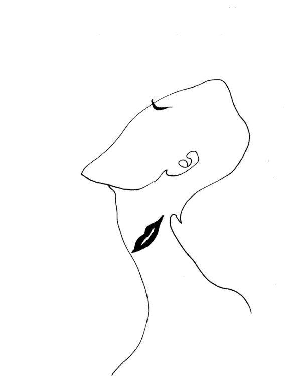 Cut Neck by Zarina Zabrisky